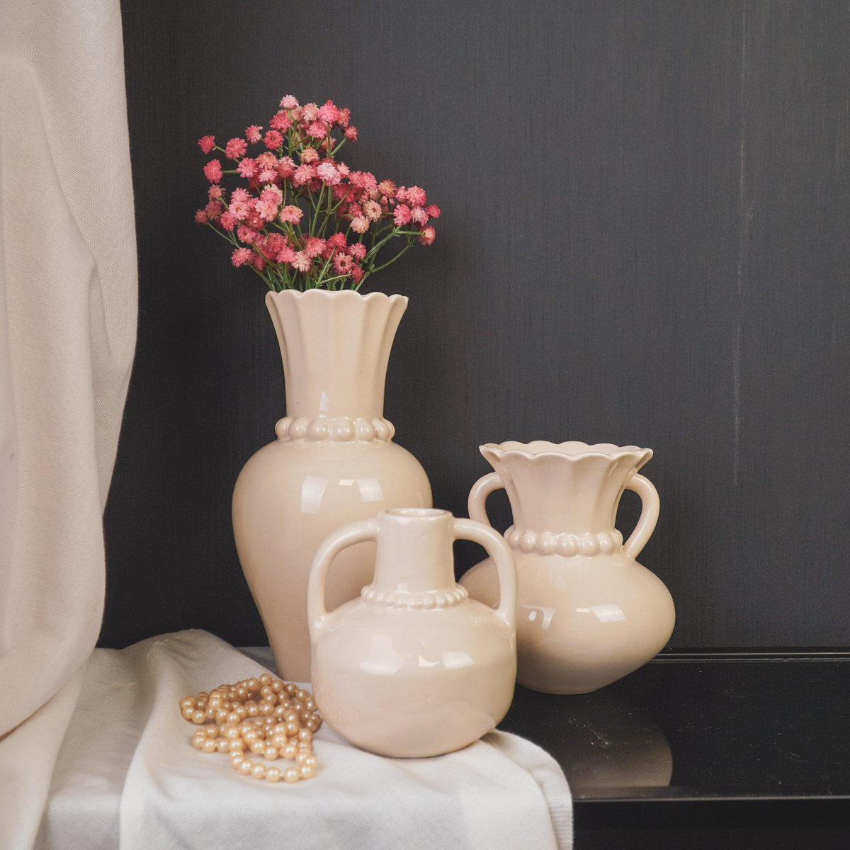 Vase „Perlenhals“
