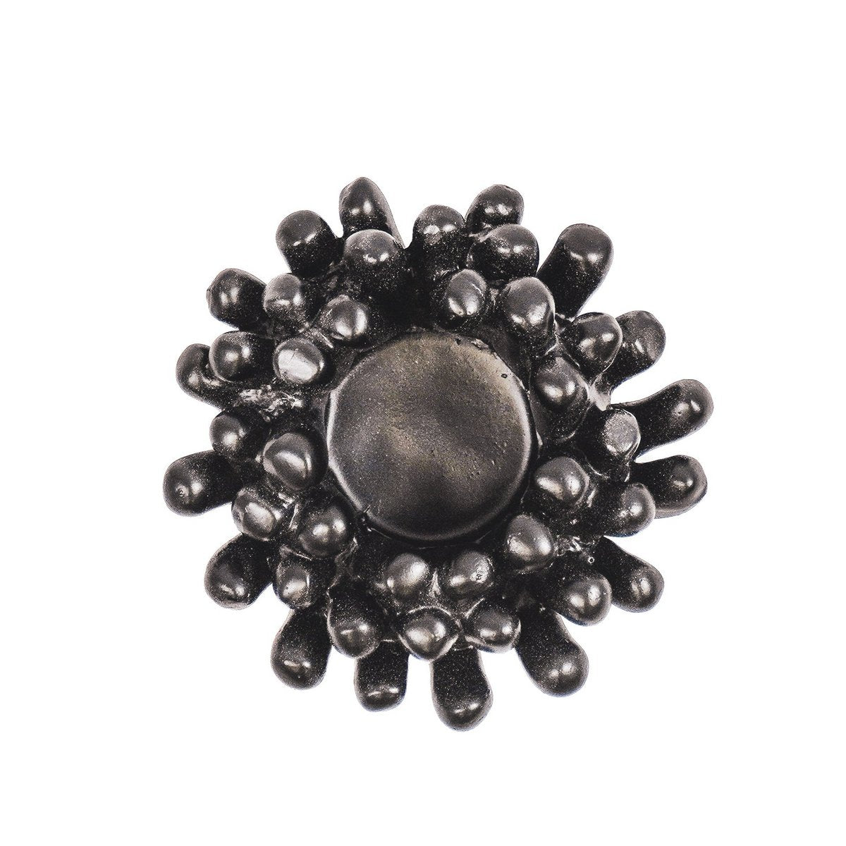 Kerzenhalter - Teelicht - Seeanemone - Schwarz - 10x10x6cm