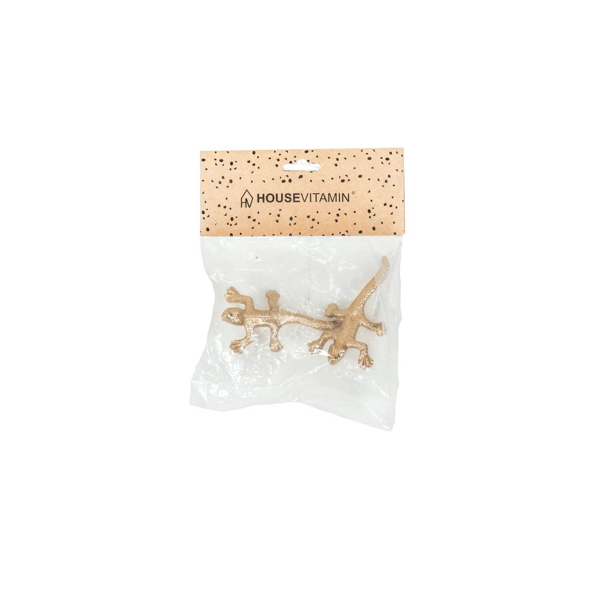 Kerzennadeln - Salamander - Gold - S2 - 8x4x1cm