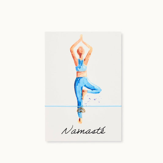Armband-Karte „Namasté“