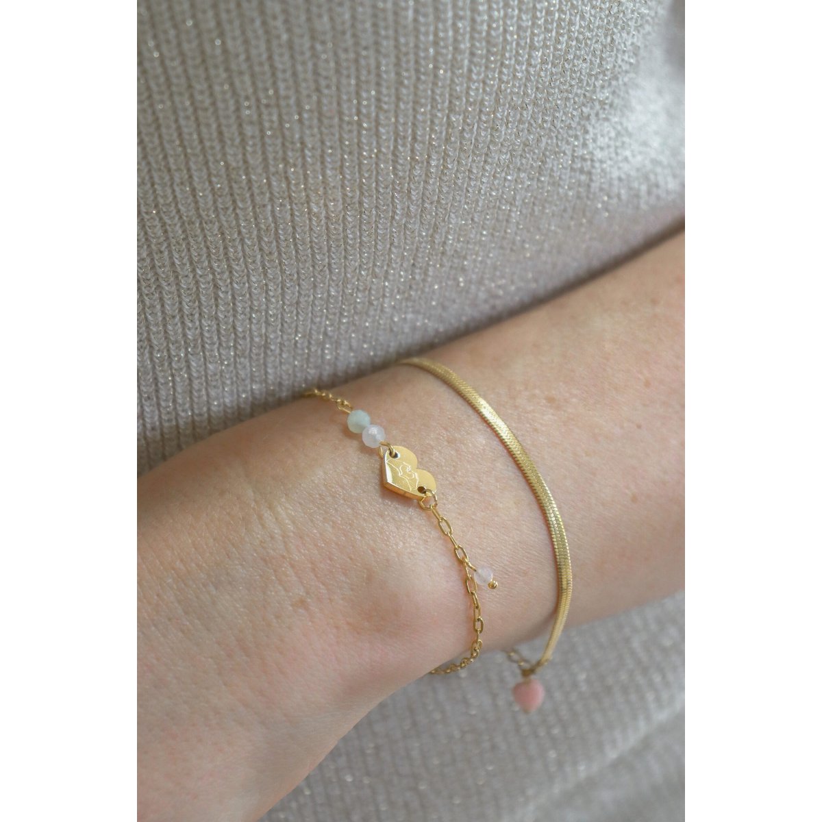 Armband Love & Support – Gold