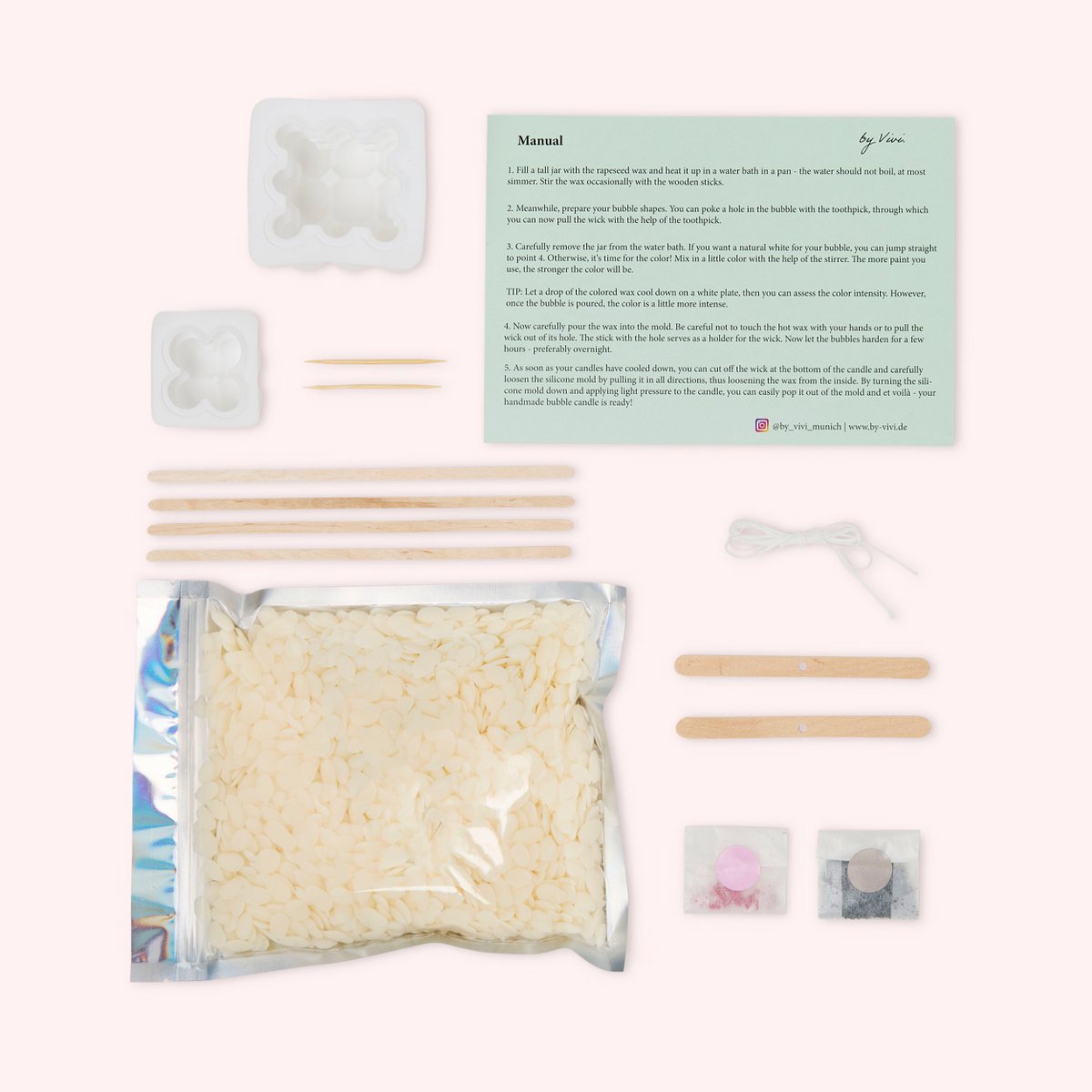 DIY Box - Bubble Kerze