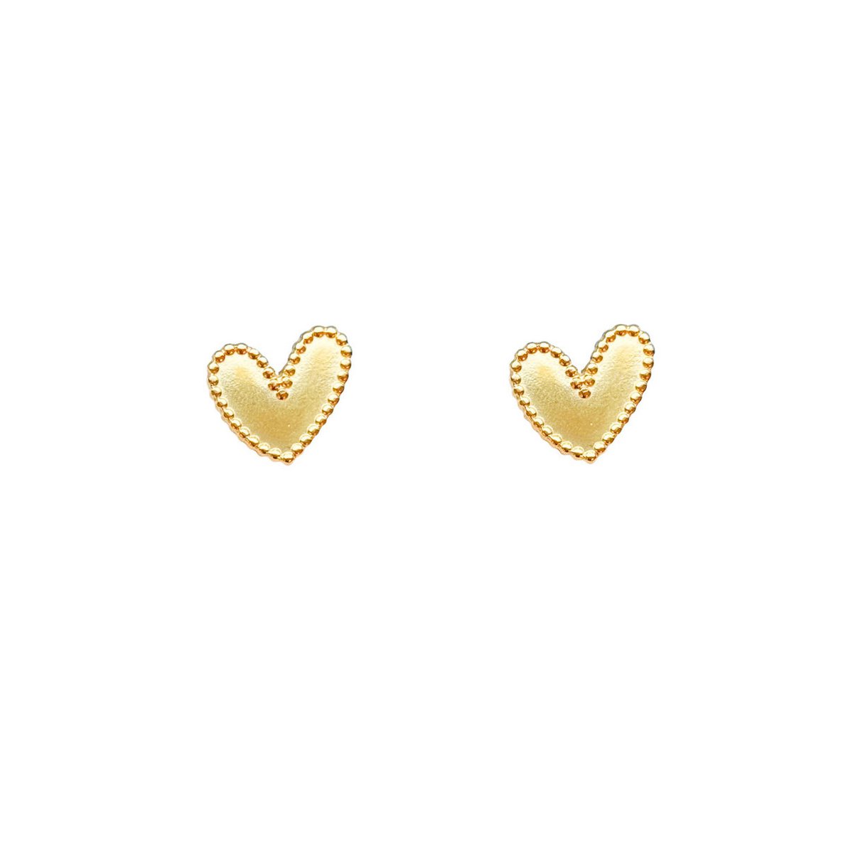 Ohrringe „Herzen“ - Gold