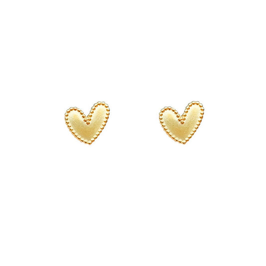 Ohrringe „Herzen“ - Gold