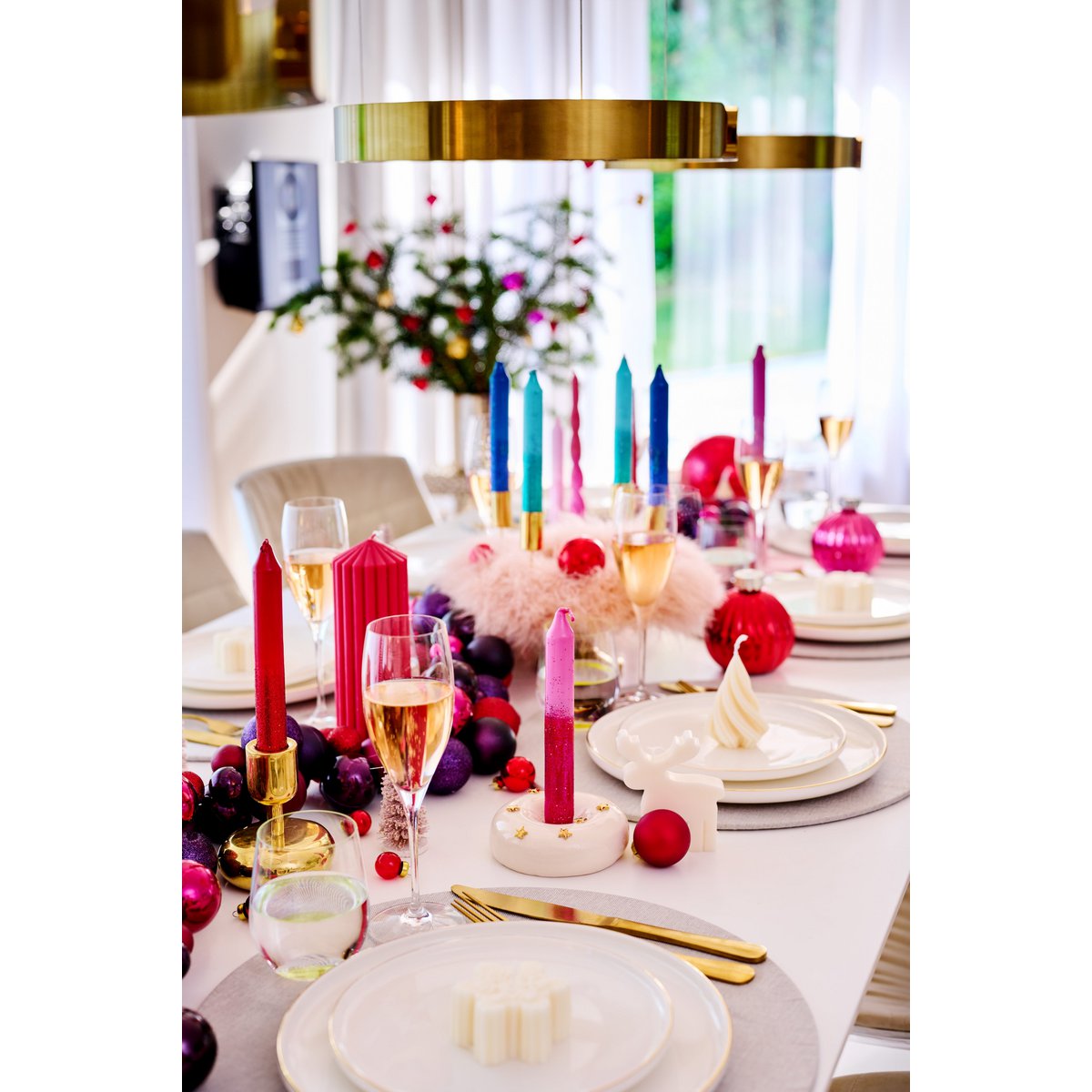 Dip Dye Kerzen „Tall Sorbet Edition“