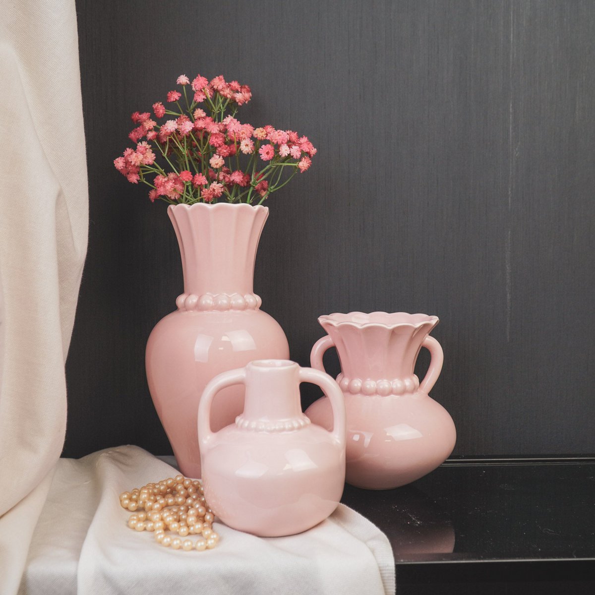 Vase „Perlenhals“