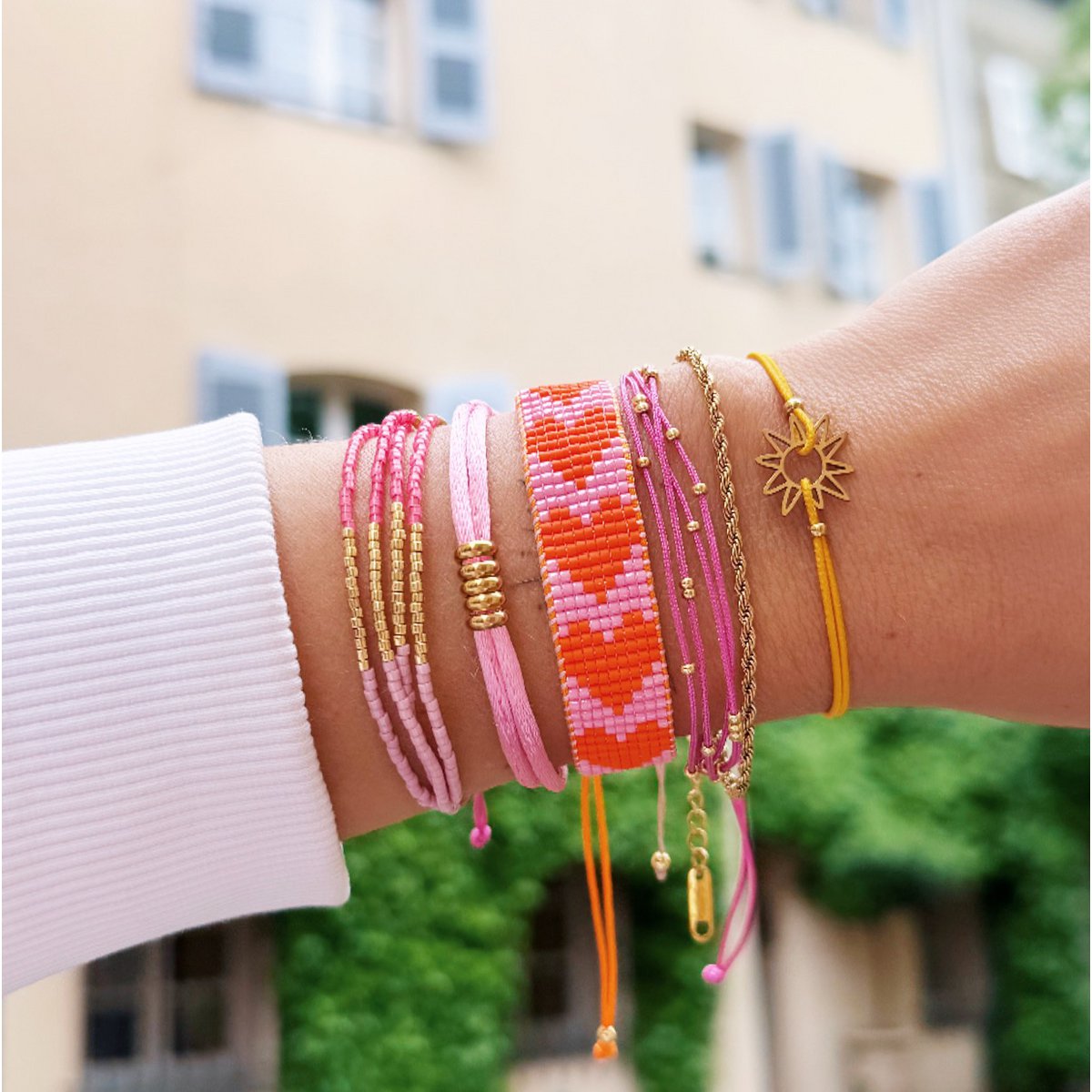 Armband aus Miyuki Perlen