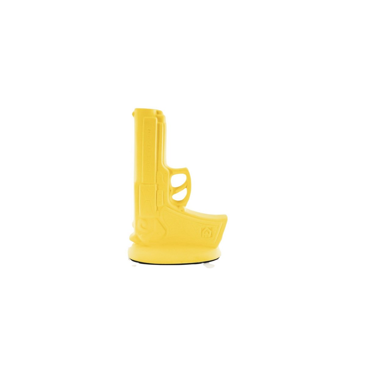 Vase - Gun - Neon Gelb - 15x9x23cm