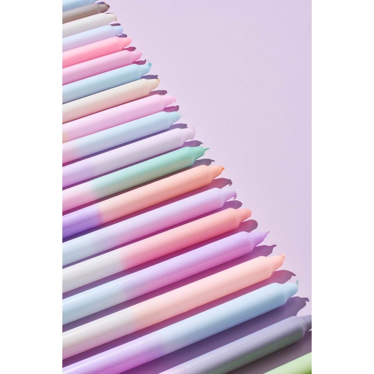 DIY Box - Dip Dye Kerzen: Rainbow Edition