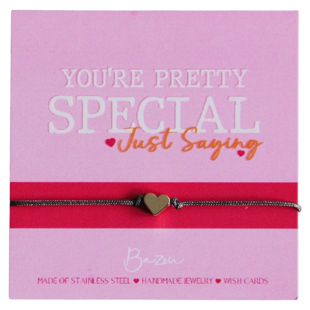 Wishcard mit Satinarmband - YOU´RE PRETTY SPECIAL