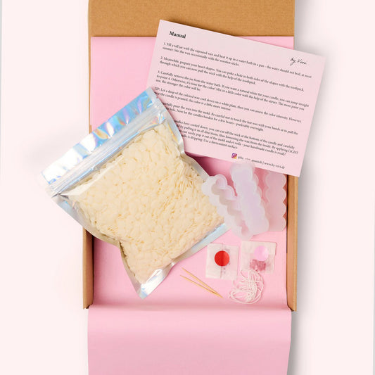 DIY Box - Kerze in Herzform