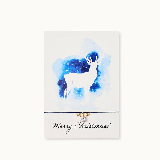 Armband-Karte „Merry Christmas“