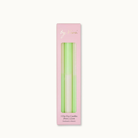 Dip Dye Kerzen „Tall Appletini Edition“