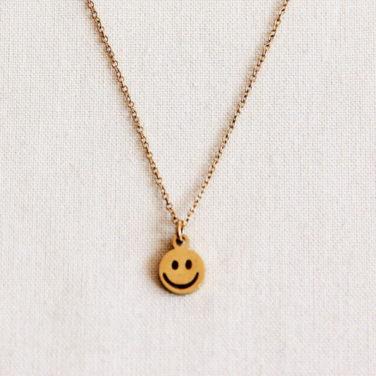 Halskette mit Smiley