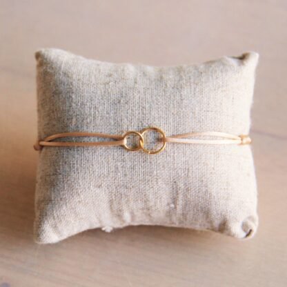 Infinity-Satinarmband