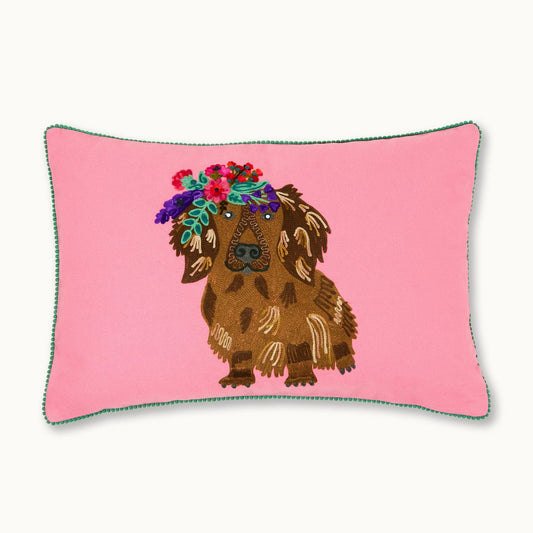 Kissen - Langhaar Dackel