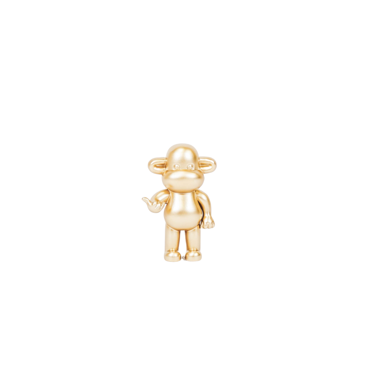 Affenfigur "The Legend" - 33x21x50cm - Gold
