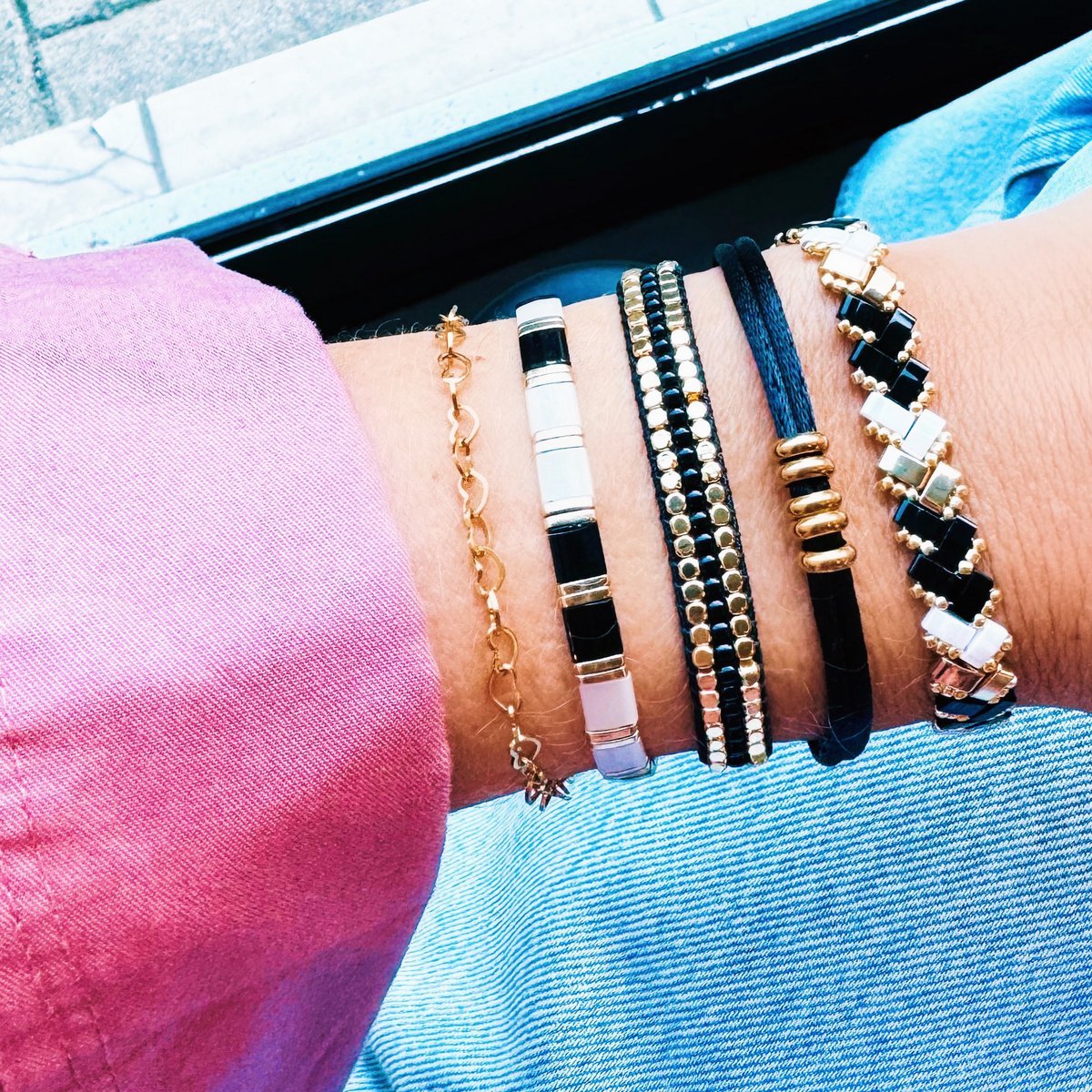 Herzkettenarmband