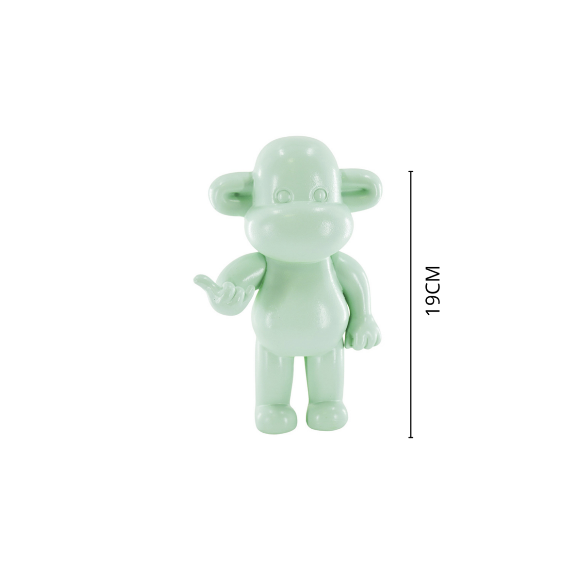 Affenfigur "The Legend" - 11x7x19cm - Mint