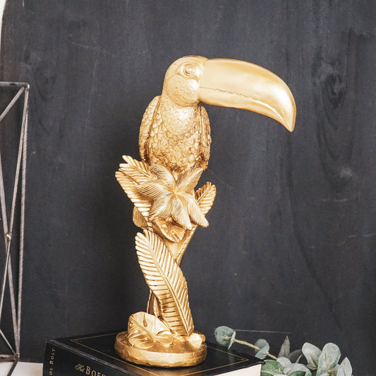 Tukan - Gold - 18x30x10cm