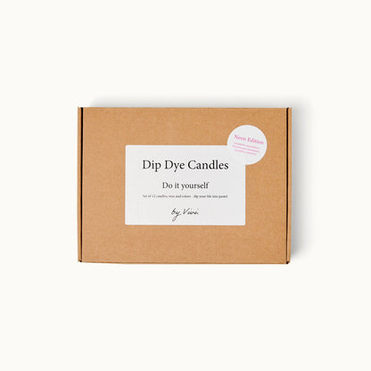 DIY Box - Dip Dye Kerzen: Neon Edition