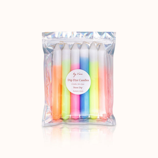 Dip Dye Kerzen „Neon Dip“