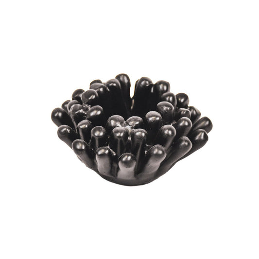 Kerzenhalter - Teelicht - Seeanemone - Schwarz - 10x10x6cm