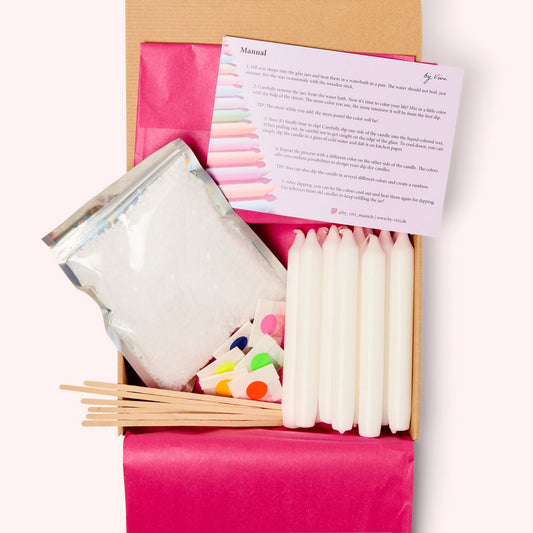 DIY Box - Dip Dye Kerzen: Neon Edition