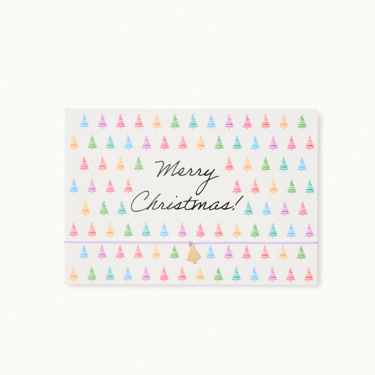 Armband-Karte „Merry Christmas“