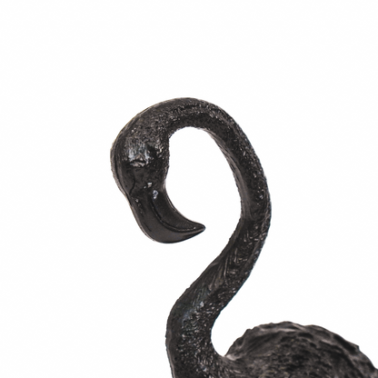 Flamingo - Schwarz - 9x7,5x19,5cm