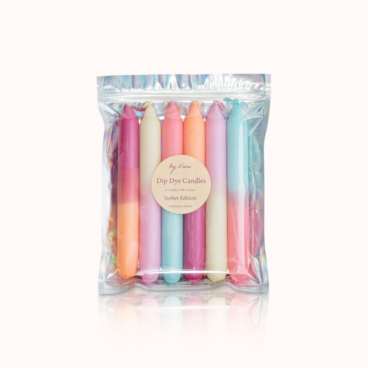Dip Dye Kerzen „Sorbet Edition“