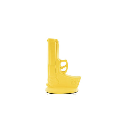 Vase - Gun - Neon Gelb - 15x9x23cm