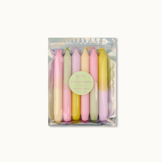 Dip Dye Kerzen „Macaron Edition“