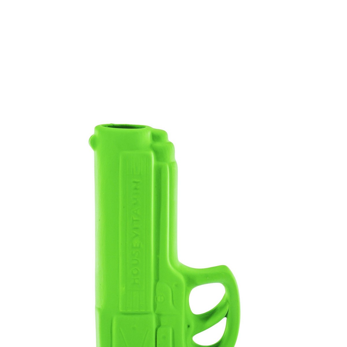 Vase - Gun - Neon Grün - 15x9x23cm