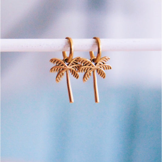 Creolen mit Palme