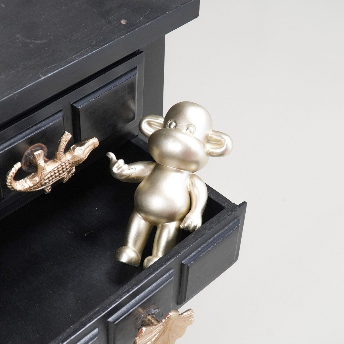Affenfigur "The Legend" - 11x7x19cm - Gold
