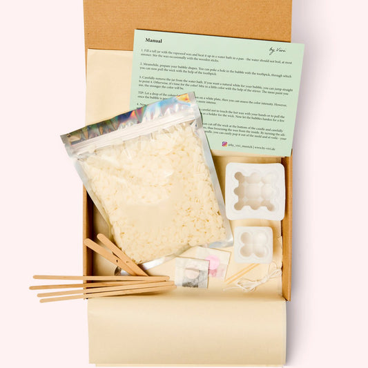 DIY Box - Bubble Kerze