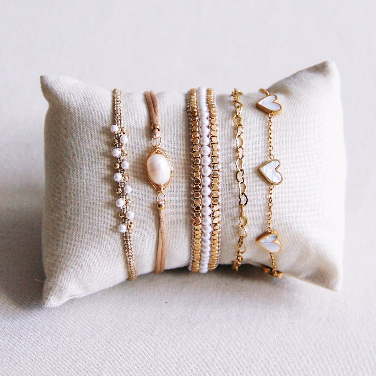 Herzkettenarmband