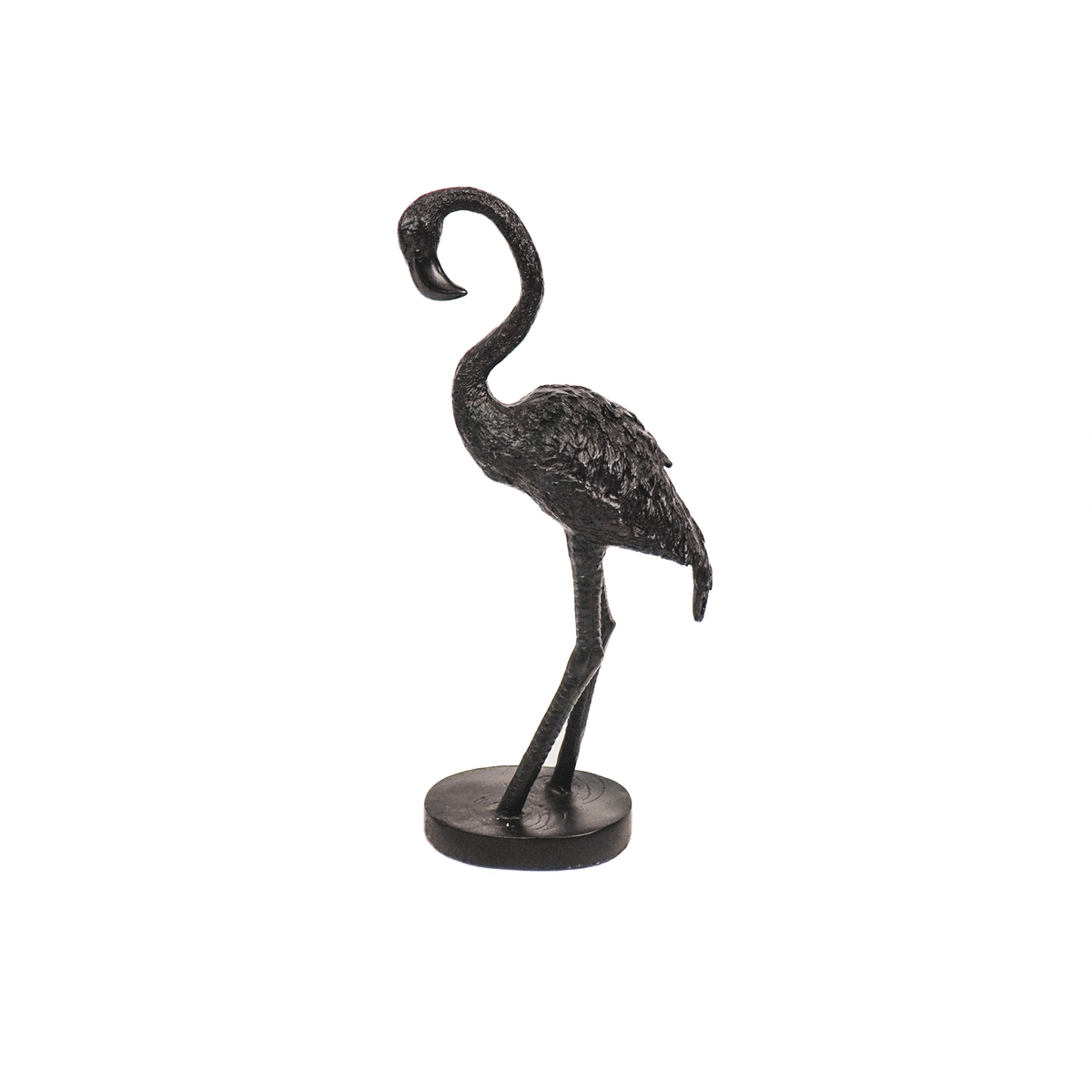 Flamingo - Schwarz - 9x7,5x19,5cm