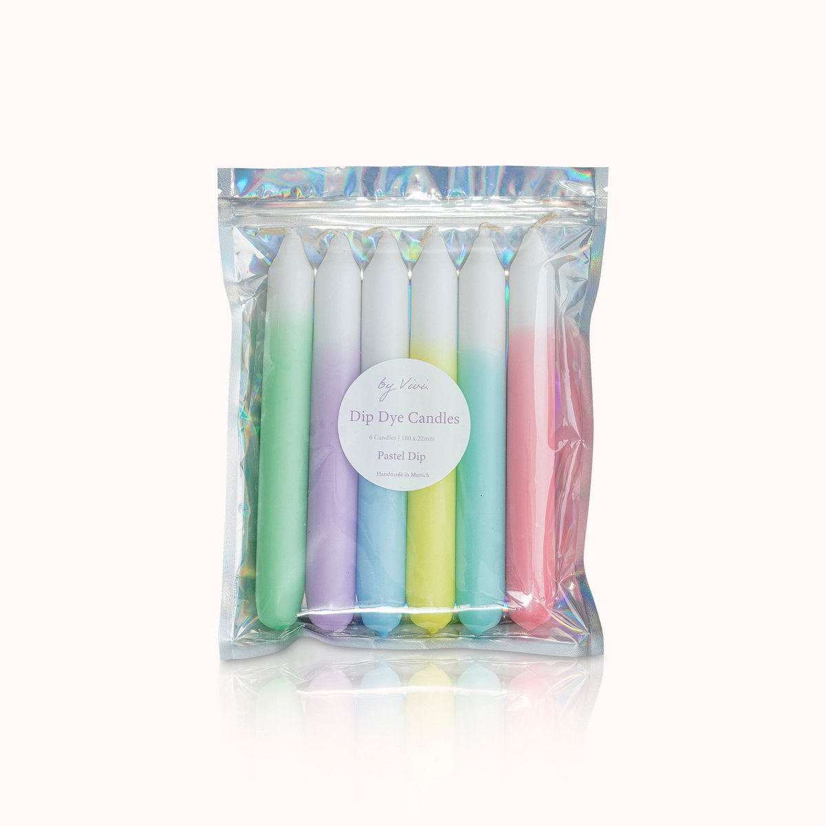 Dip Dye Kerzen „Pastel Dip“
