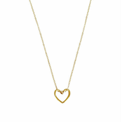 Herzkette - Gold