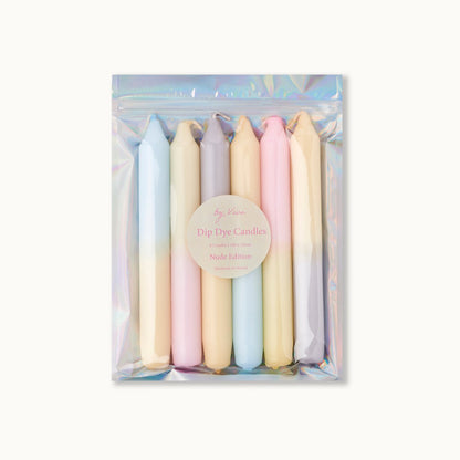 Dip Dye Kerzen „The Nudes“