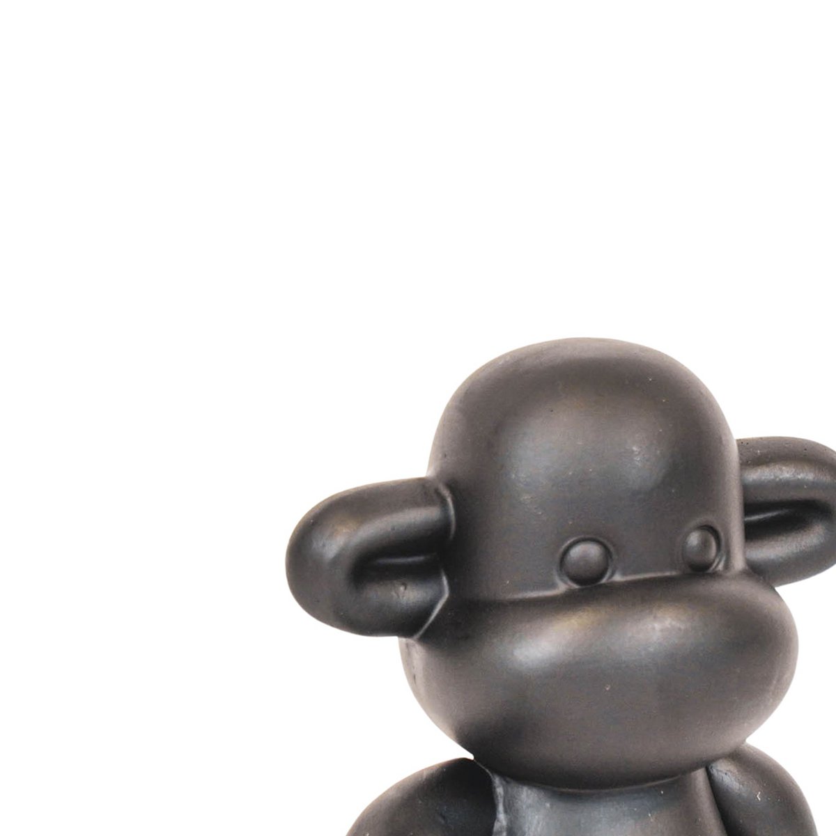 Affenfigur "The Legend" - 20,5x13,5x35cm - Schwarz
