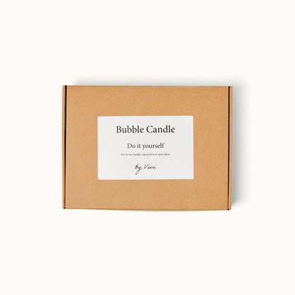 DIY Box - Bubble Kerze