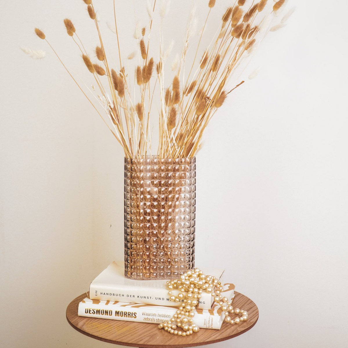 Vase - Ribble - Braun - 15x8x25cm