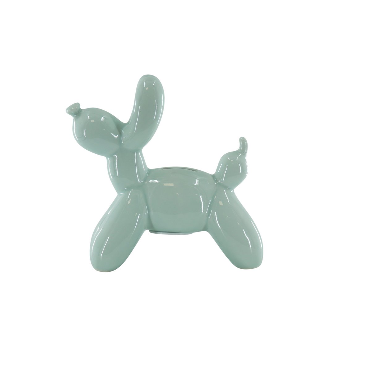 Spardose Ballonhund – Mintgrün – 17 x 7 x 17 cm