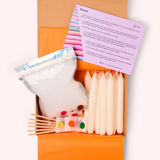 DIY Box - Dip Dye Kerzen Pumpkin Spice