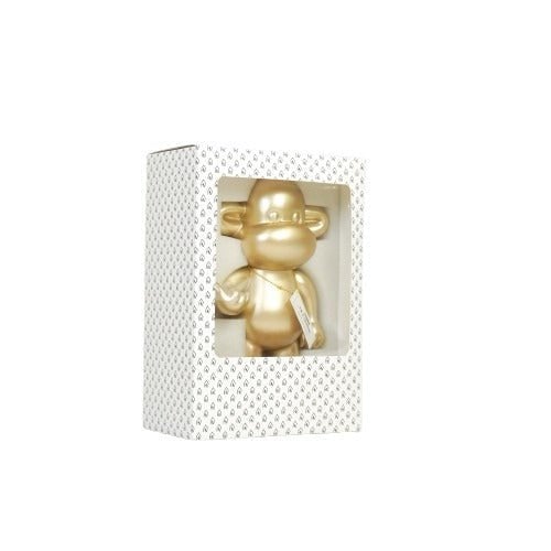 Affenfigur "The Legend" - 20,5x13,5x35cm - Gold