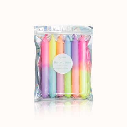 Dip Dye Kerzen „Confetti Edition“