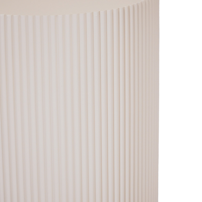 Beistelltisch / Säule Zylinder - MDF - Sand - 30x54 cm